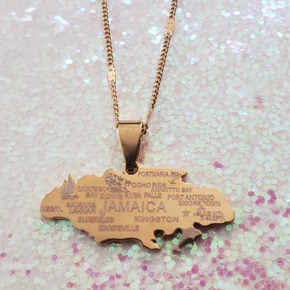 Jamaica Map Chain - Picture 2 of 3